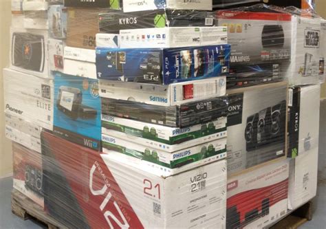 electronics liquidation|buying pallets of returned merchandise.